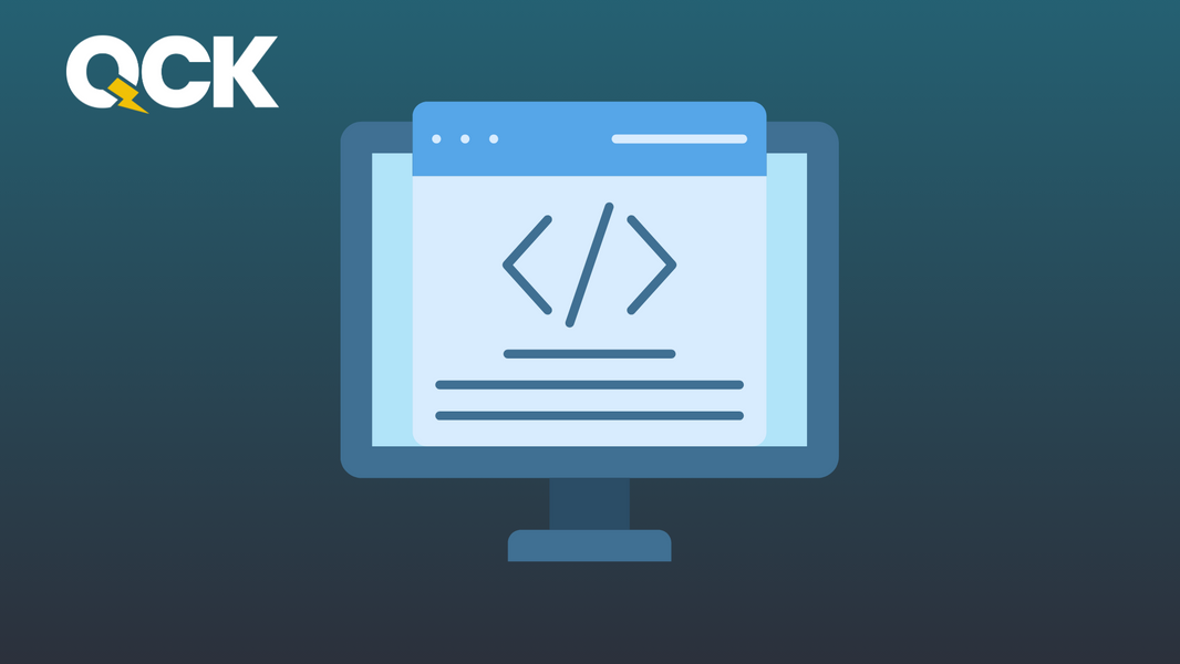 Illustration of a browser window with code symbol representing meta descriptions.