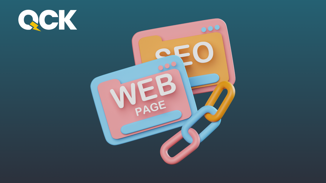 on page SEO with web page linking illustration